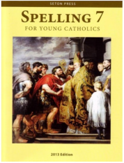 Spelling 7 for Young Catholics (key in book)